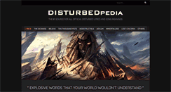 Desktop Screenshot of disturbedpedia.com